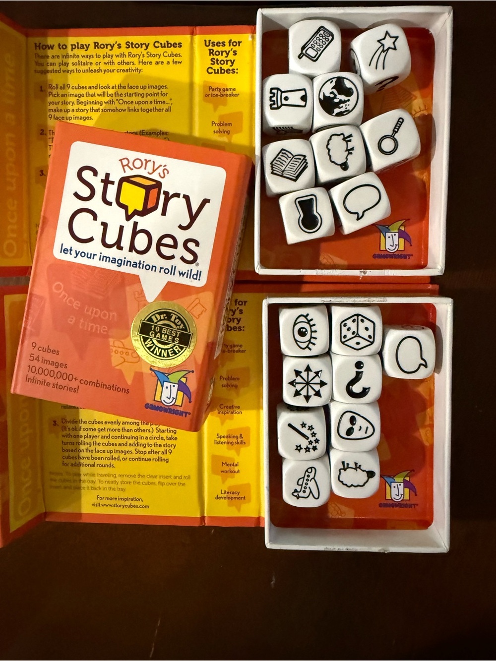Rory’s Story Cubes - Original Sets 3 Available